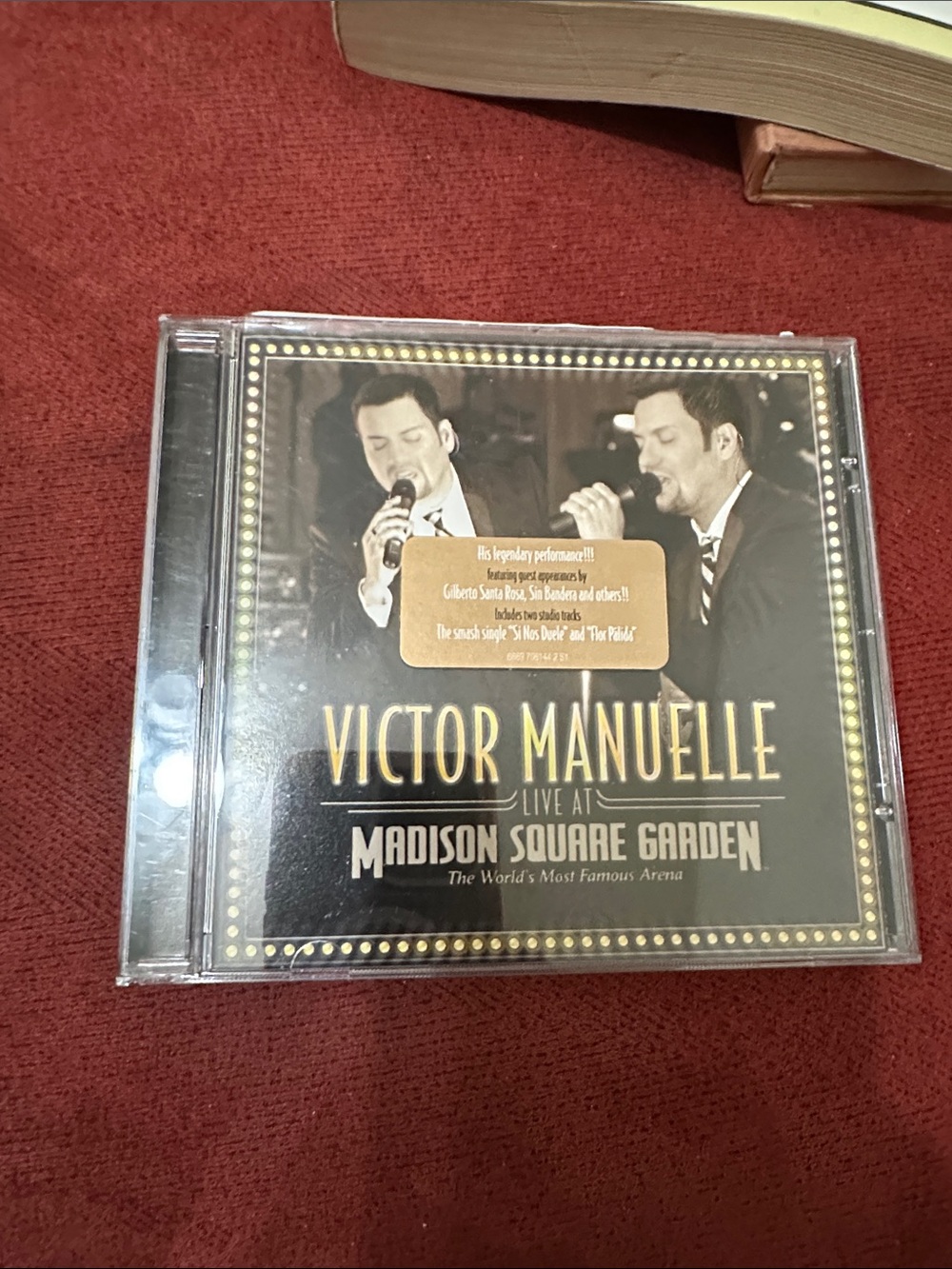 Victor Manuelle - Live at Madison Square Garden CD